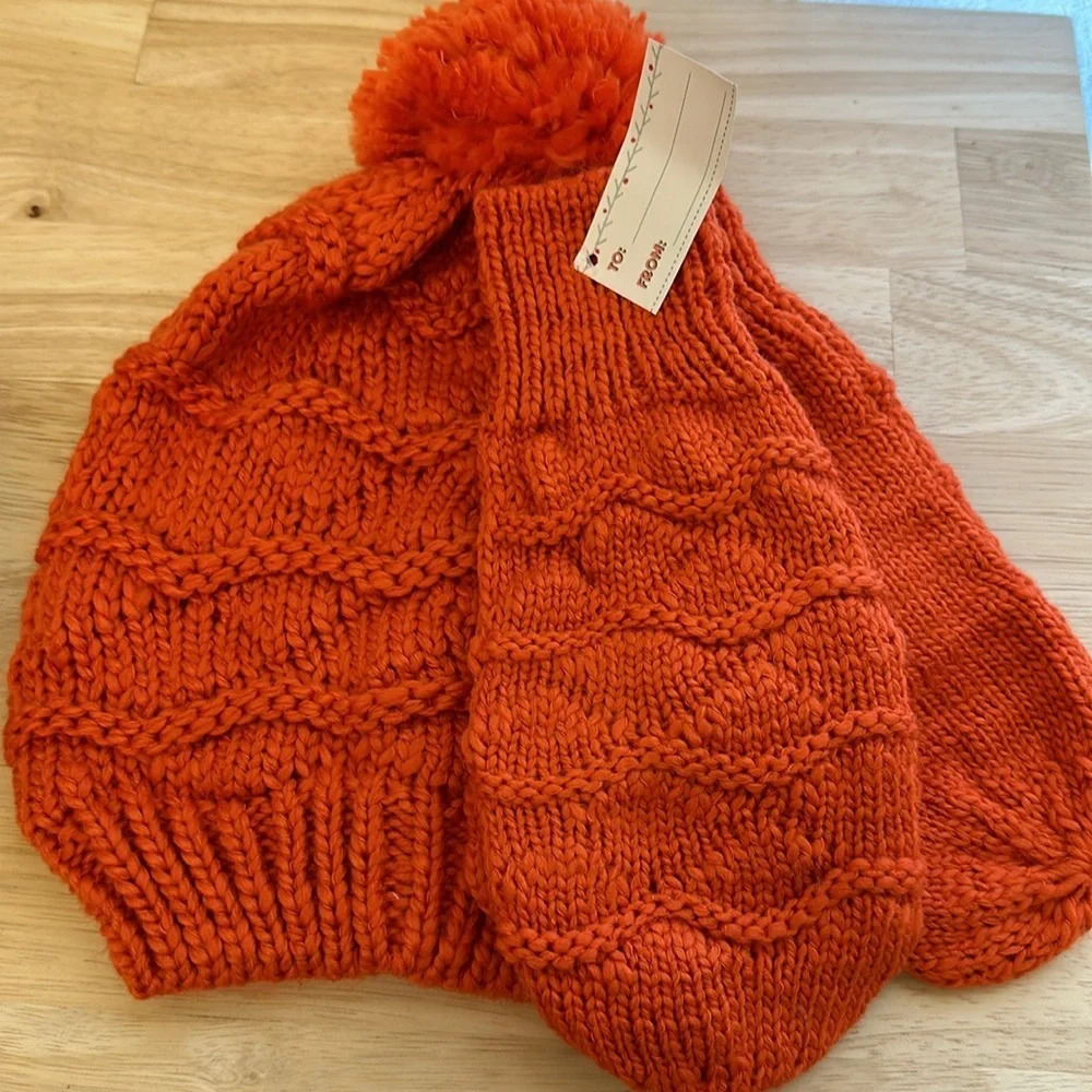 🎁NWT Beanie and Mitten Set